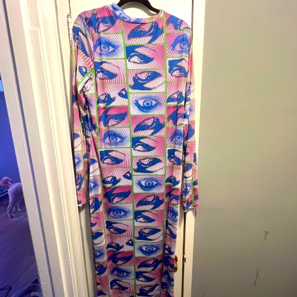 Eyes On You Maxi Dress 3X